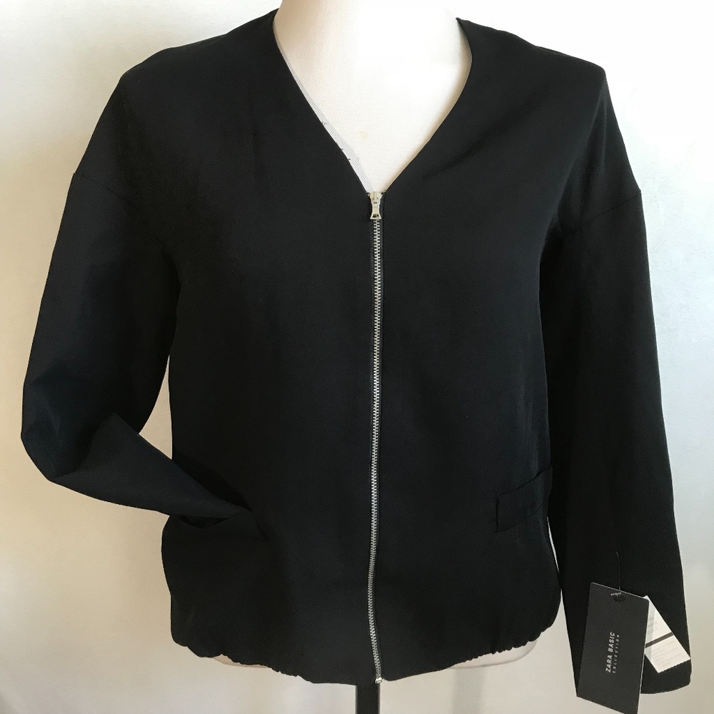 Zara Basic Collection Feminine Bomber Jacket